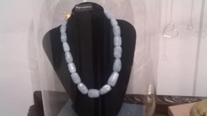 Aquamarine stone Necklace