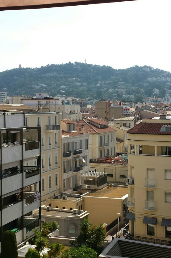 View from le gray dalbion hotel cannes