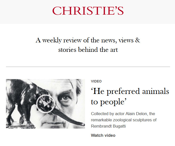 Christie's Online Magazine