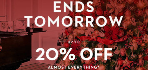 brown thomas – 20% off almost everything ends tomorrow