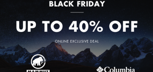 snow and rock – flash sale upto 40% off columbia and mammut