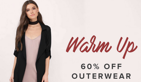 Warm up with this Tobi Sale with 60% off Outerwear | Pynck