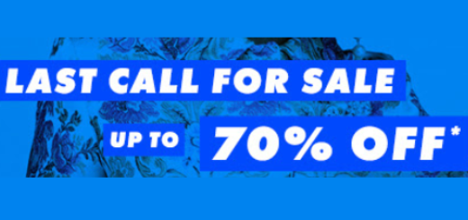 up to 70% off: this is your final call!