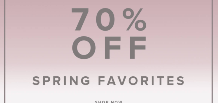 we’re blushing for these || 70% off spring favs