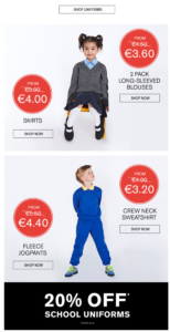 dunnes stores school uniforms