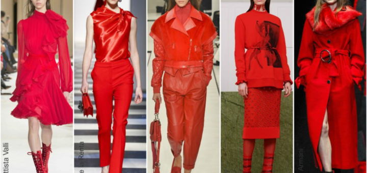 get the red trend into your wardrobe now