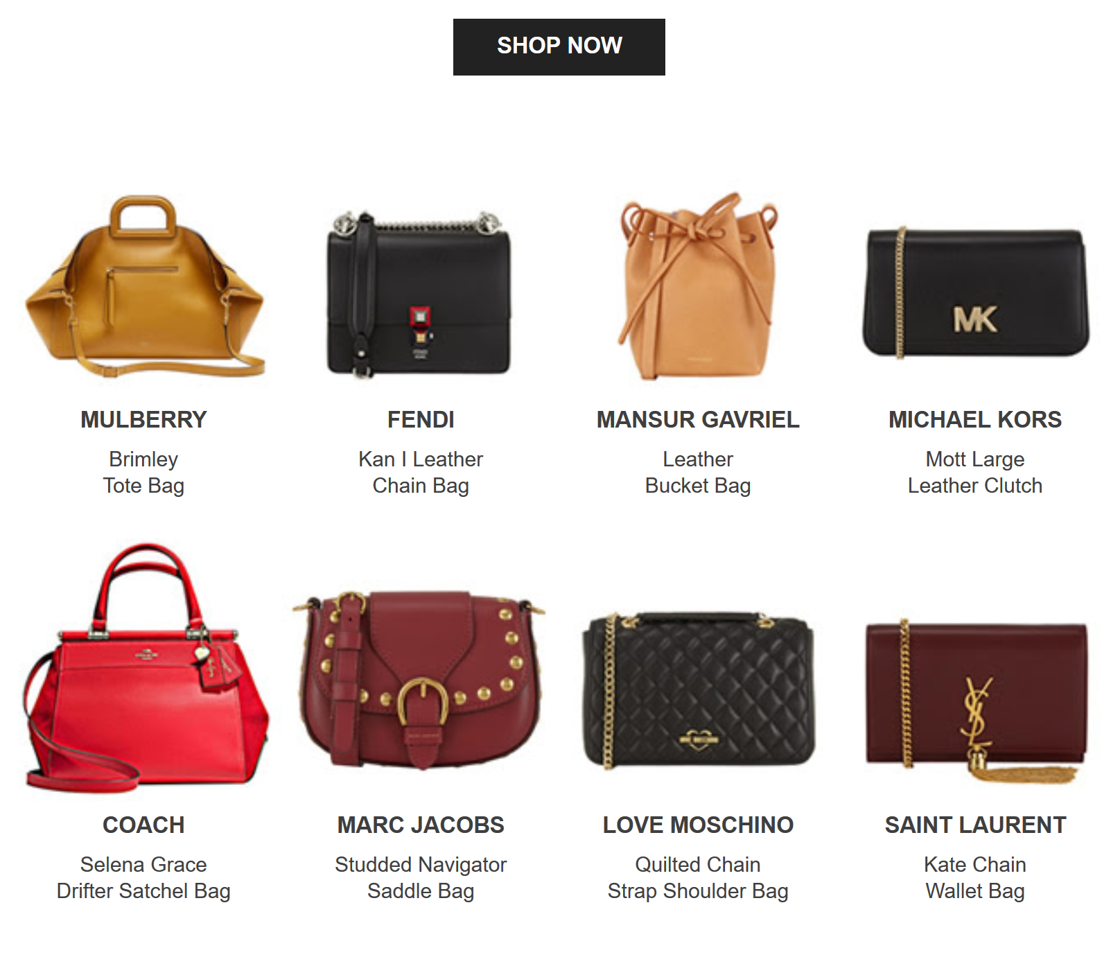 Brown Thomas - Most wanted bags - Pynck