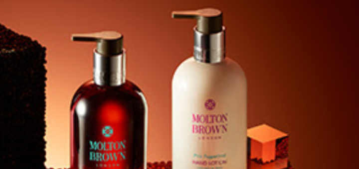 molton brown pink & black pepper hand care collection