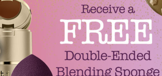 flash sale: free blending sponge with any foundation purchase!