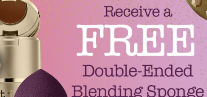 flash sale: free blending sponge with any foundation purchase!