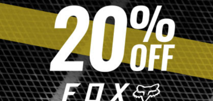 cyclesurgery – 20% off fox continues