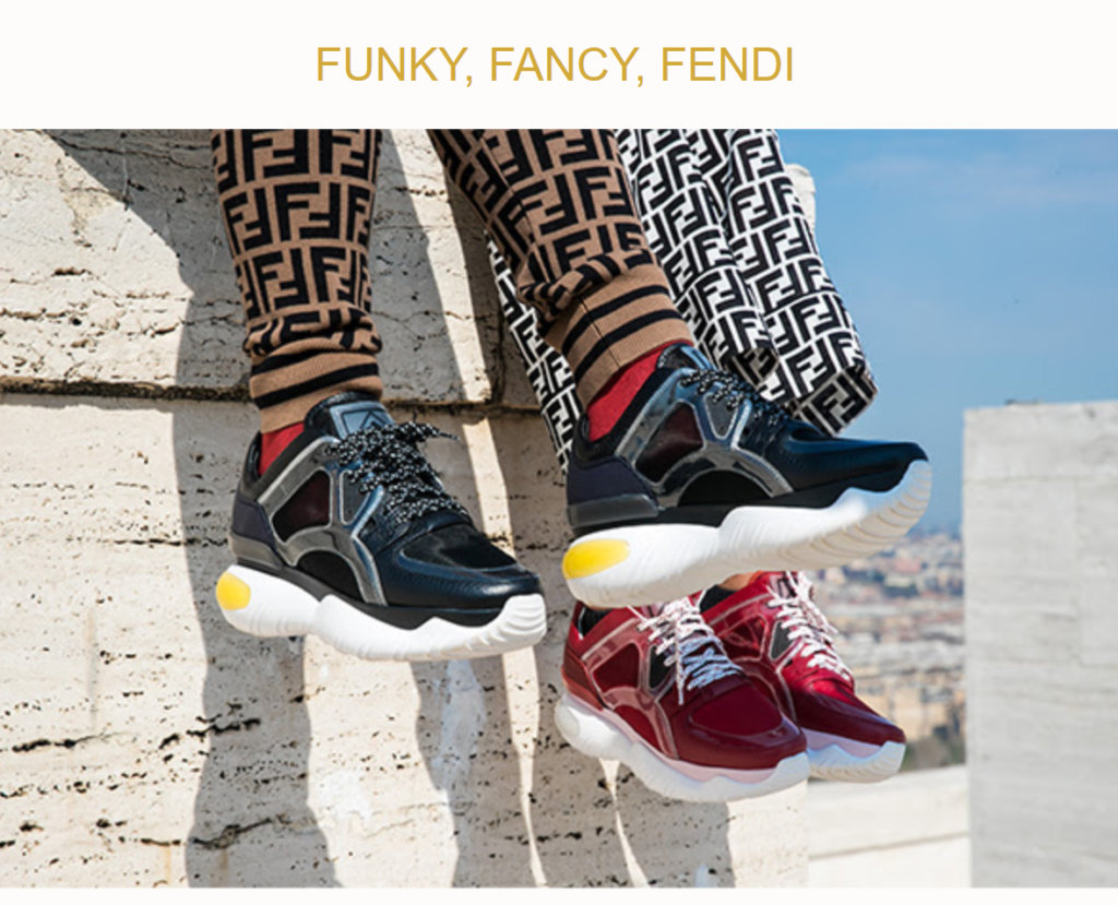 Fancy FENDI: the new sneaker generation 