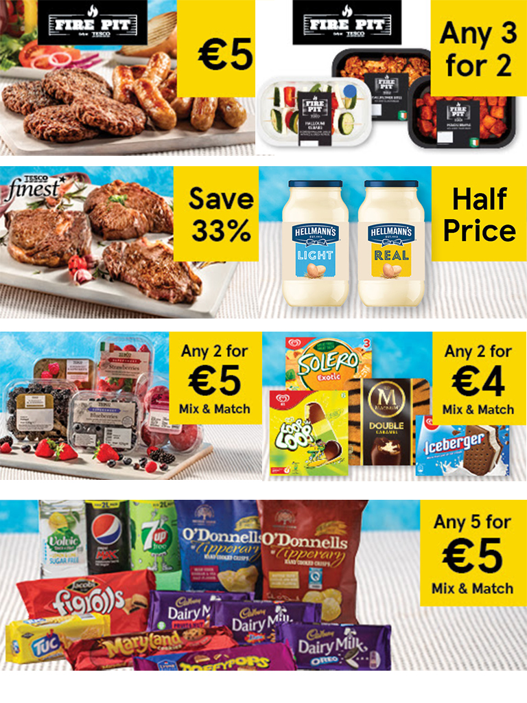 Tesco Ireland Scorching Hot Deals Whatever The Weather Pynck