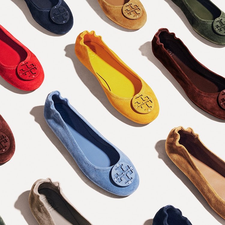 tory burch minnie travel ballet flat colors
