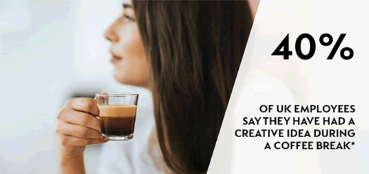 nespresso  –  they’re back – celebrate with free delivery