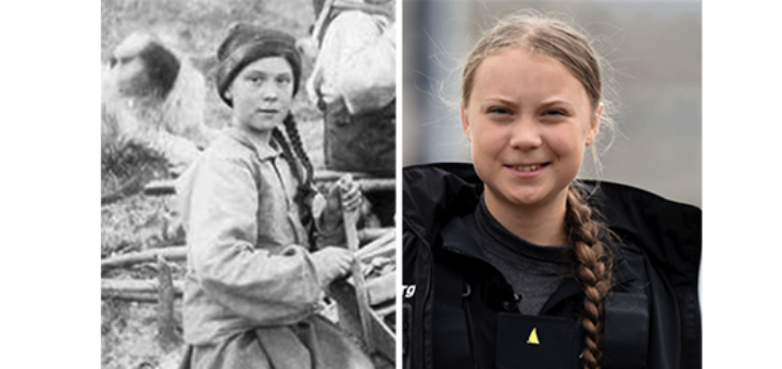 Is This Photo Proof That Greta Thunberg Is a Time-Traveling Gold Prospector Here to Save the World? We’ll Let You Decide