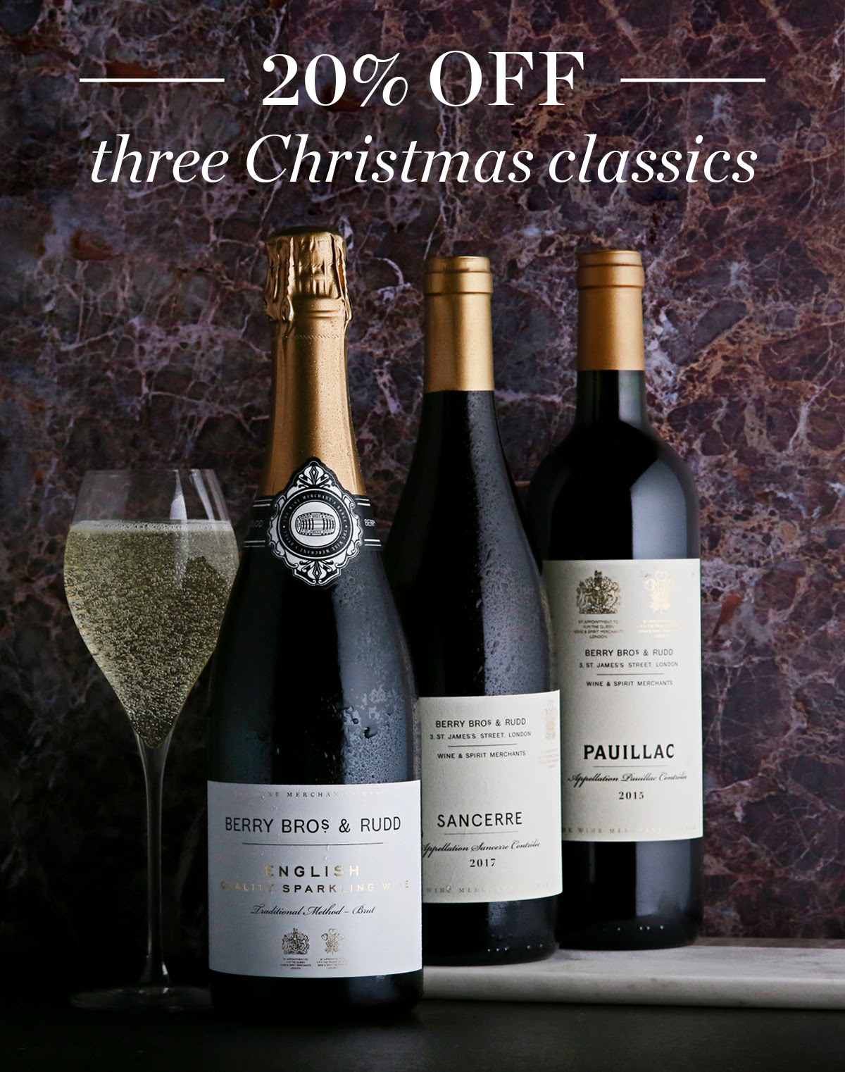 Berry Bros. & Rudd - The three wines of Christmas