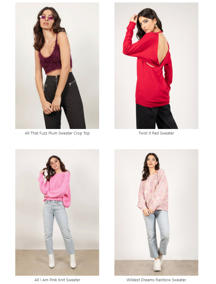 Tobi - Cozy Sweaters - Plus 60% Off Sitewide
