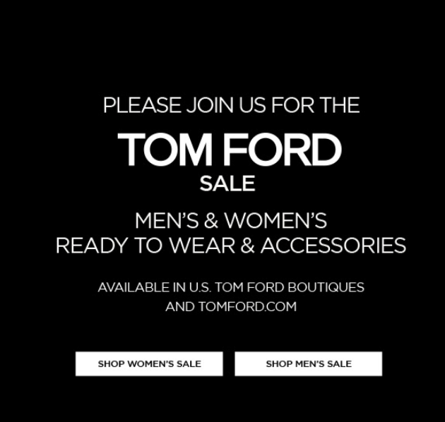TOM FORD - SHOP TOM FORD SALE NOW 