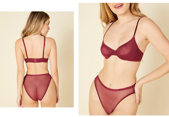 Cosabella - Lightweight mesh in a new plush color