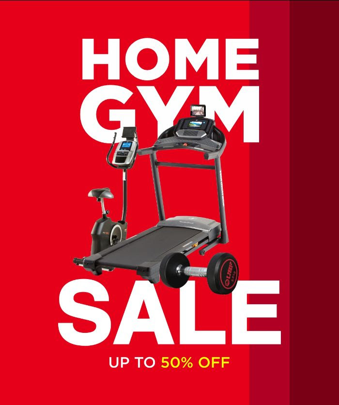 Intersport Elverys - Gym SALE is live! Up to 50% Off!