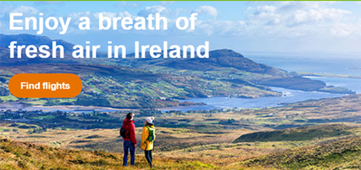 Aer Lingus - it the great outdoors on the Wild Atlantic Way