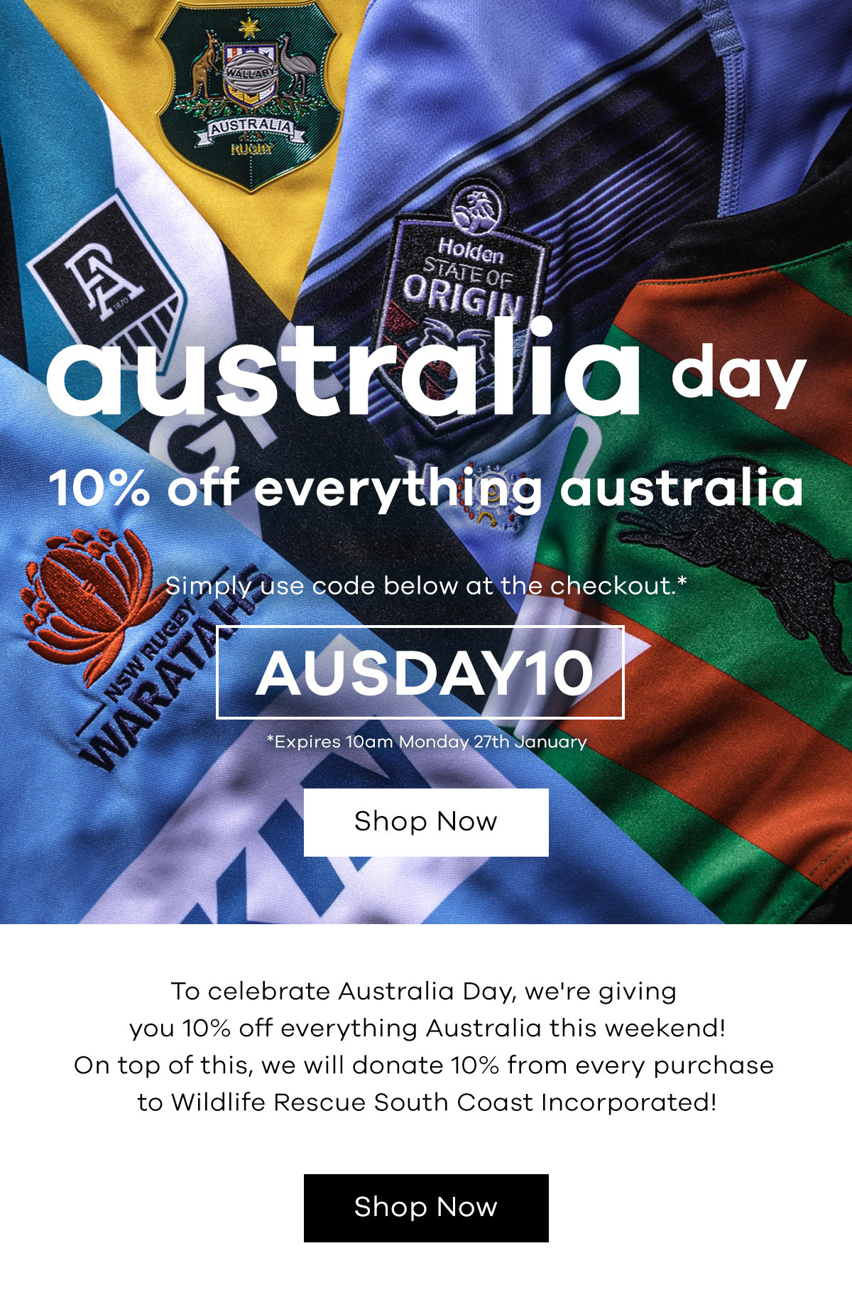 Lovell Rugby - Last Chance To Get 10% Off Everything Australia AU