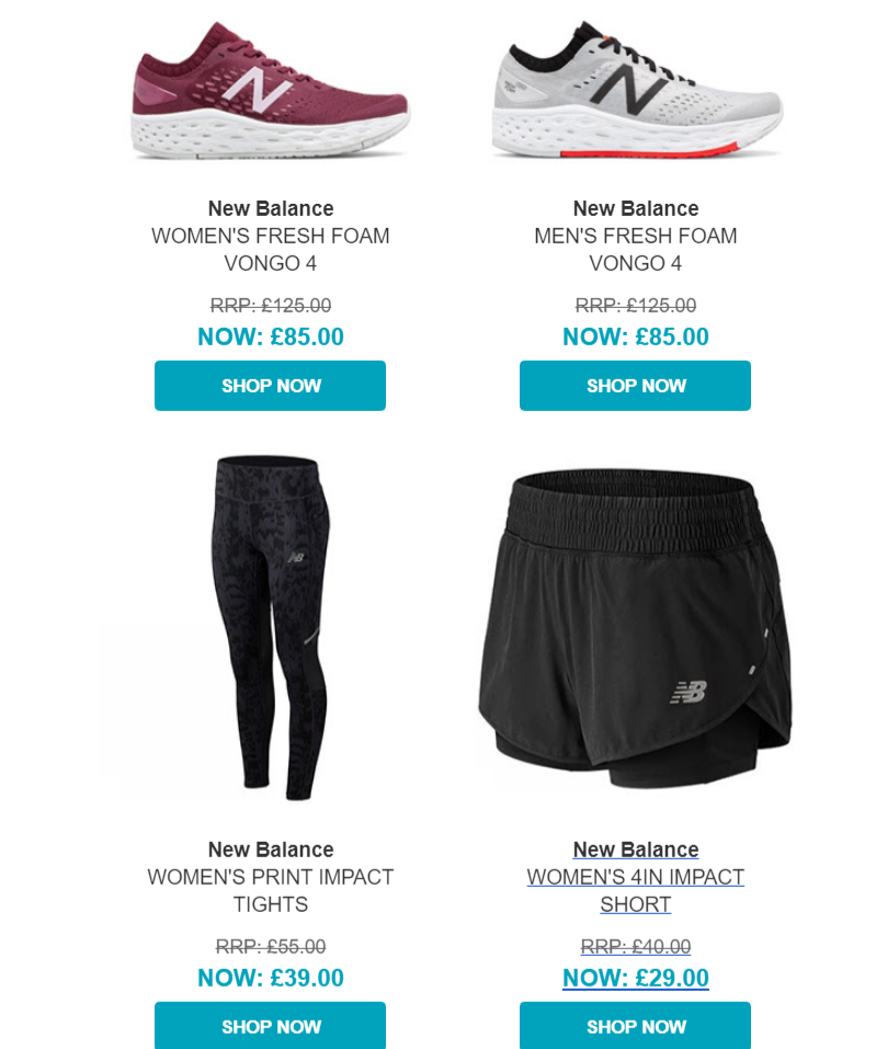 Runners Need - Up to 30% off New Balance Sale