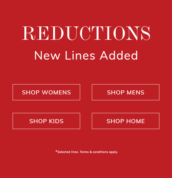 Dunnes Stores - Reductions - New Lines Added