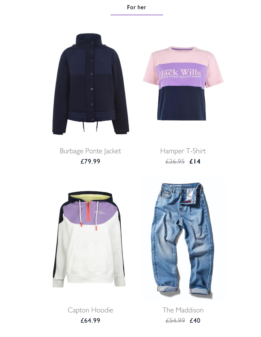 Jack Wills - What's hot this week 