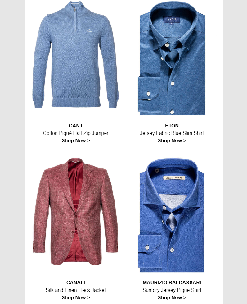 Louis Copeland & Sons - New Arrivals for Spring Summer 2020