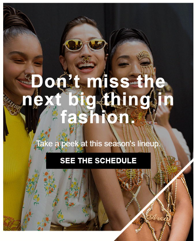 NYFW - EB2020 Schedule | NYFW - The Shows