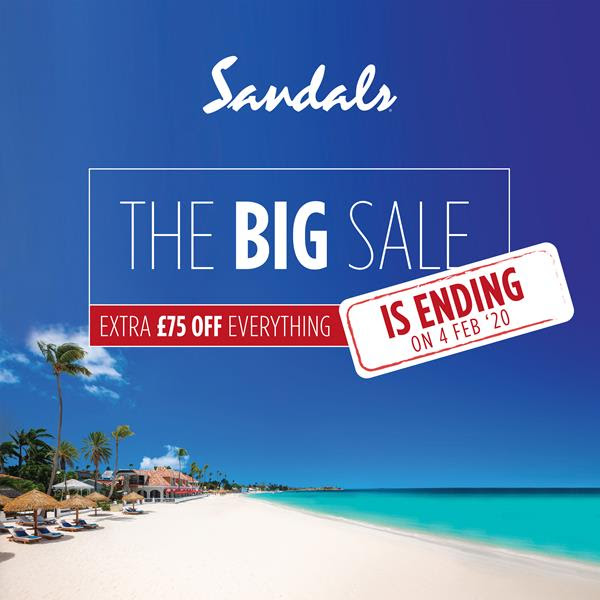 Prestbury Worldwide Resorts - The Sandals Resorts BIG SALE ENDS SOON!