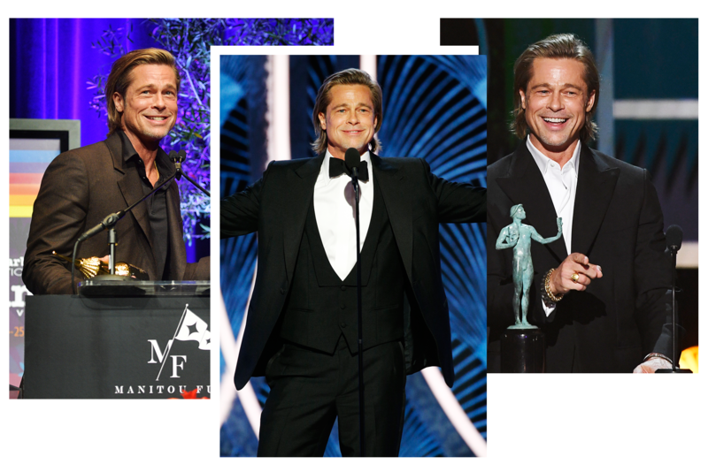 vanity fair -Brad Pitt, Awards-Season Comedian