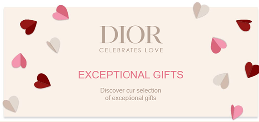 DIOR - Je t'aDior exceptional gifts!
