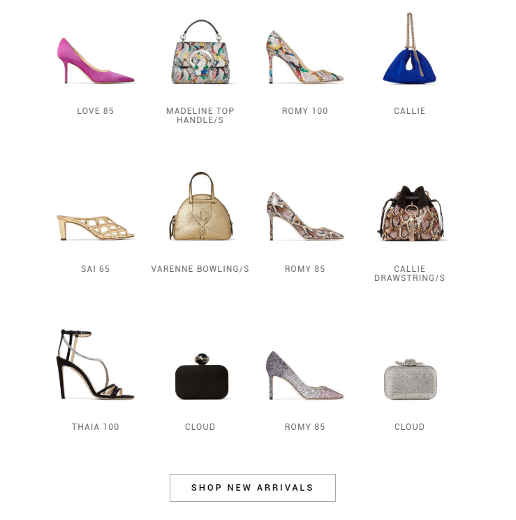 Jimmy Choo - Just Landed - Invest In New Season