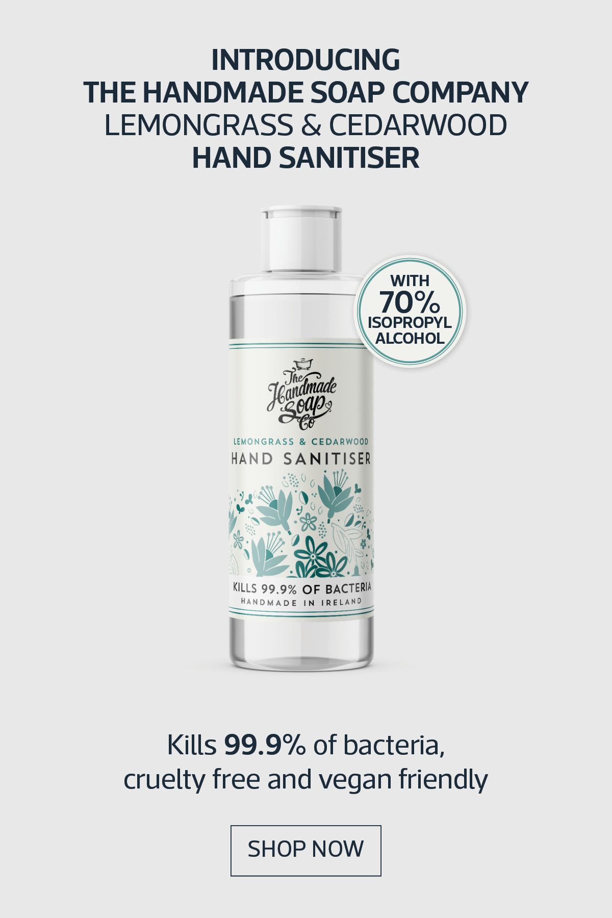 Kilkenny Shop - New Hand Sanitiser with 70% Alcohol!