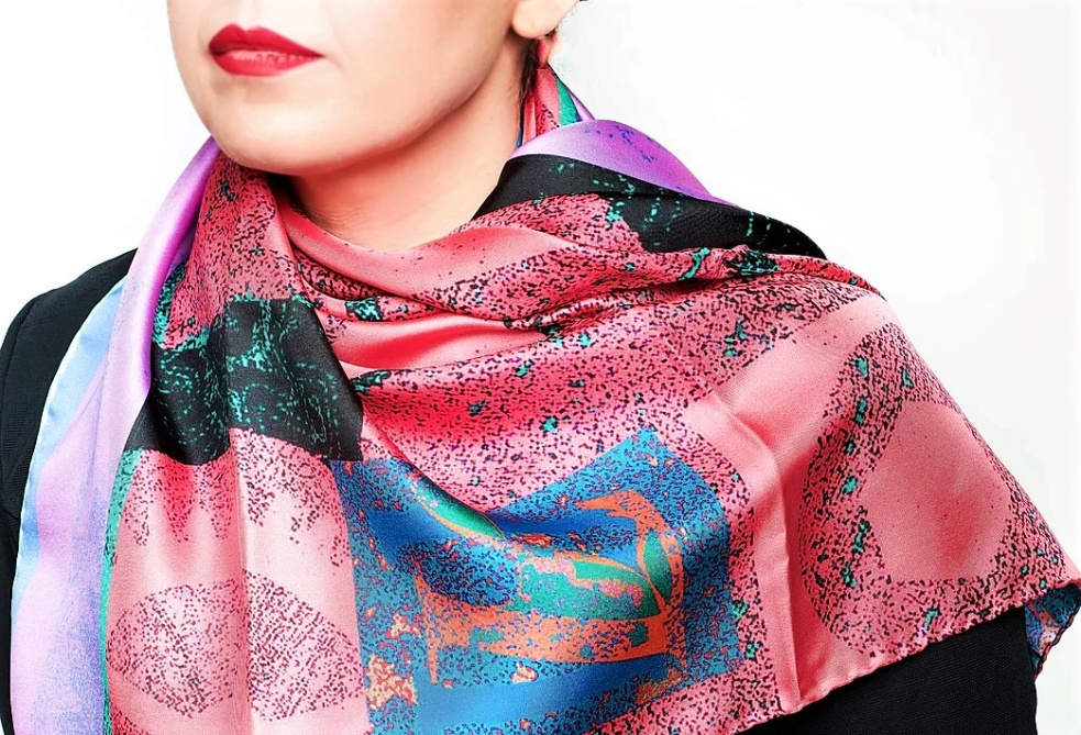 Lara Lavine pink scarf on model cropped.jpg