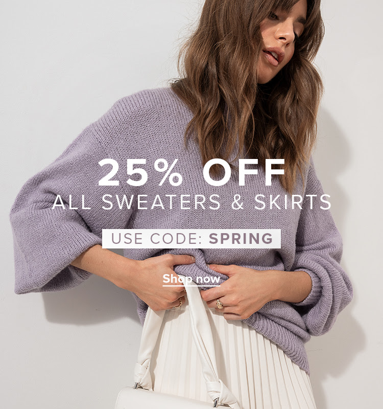NA-KD.com - 25% off all sweaters & skirts