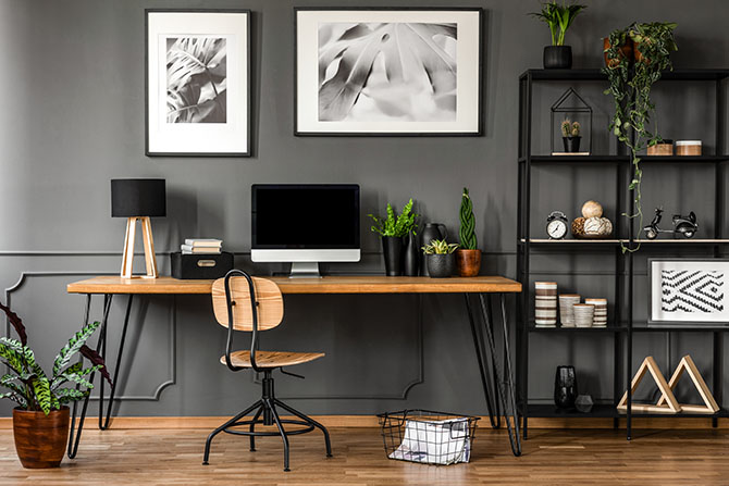 in good taste -7 Ways to Create a Functional, Inspired Home Workspace