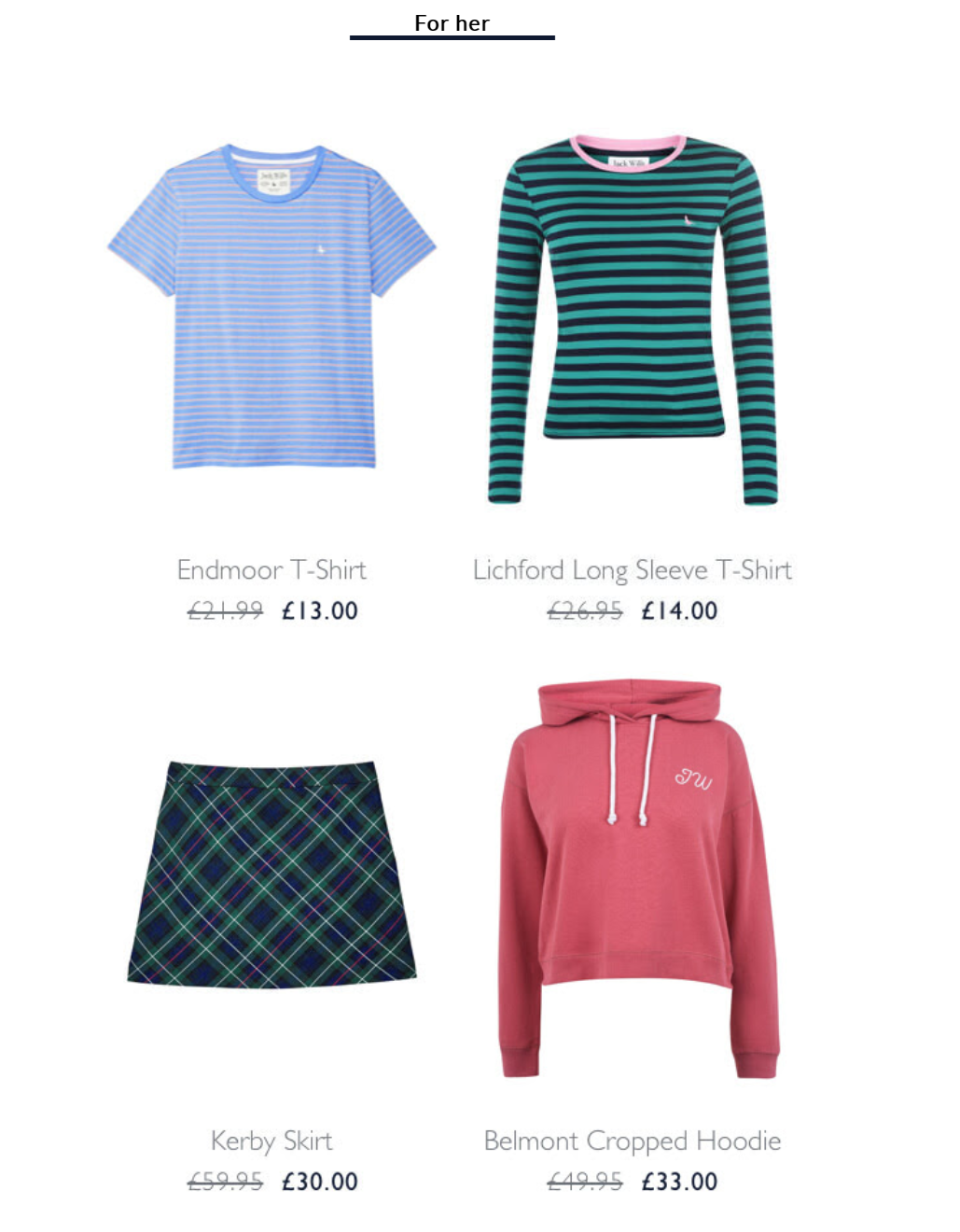 Jack Wills - The Outlet Edit