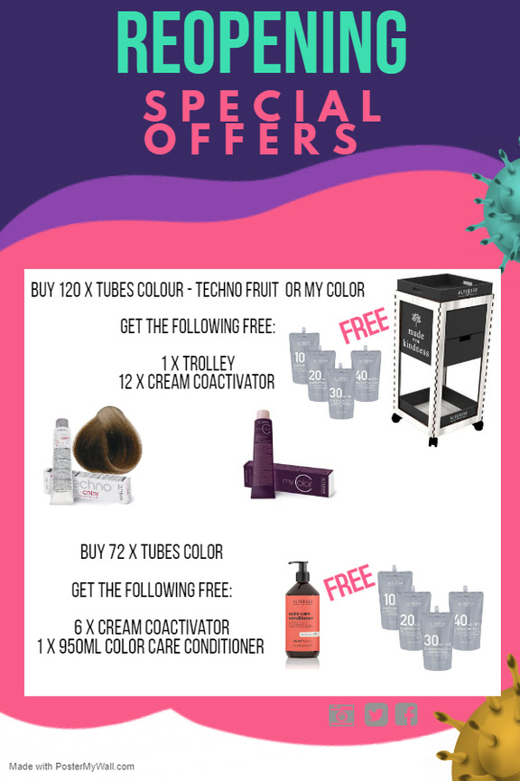 Kreative Salon - Ready to reopen your Salon with our Colour Deals