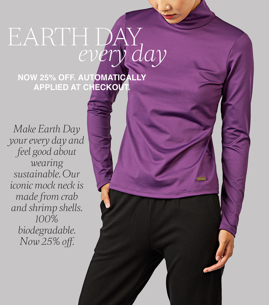 Pink Tartan - EARTH DAY, EVERY DAY All Eco-Friendly Mock Necks 25% Off