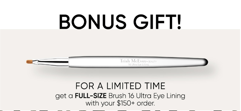 Trish McEvoy - Get a Duo + Full Size Brush Gift to You
