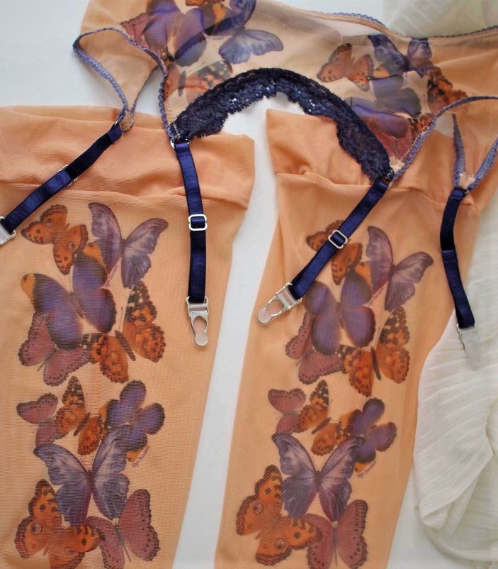 uye surana butterflies nylon stocking and garter handmade in ny pynck (2) cropped.JPG