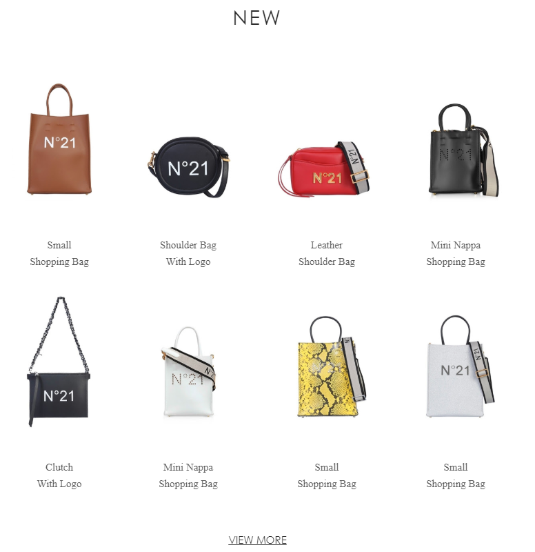 FORZIERI - N21 New Arrivals & EXCLUSIVES now live!