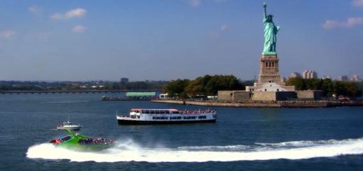 the beast boat statue of liberty ny by water pyn
