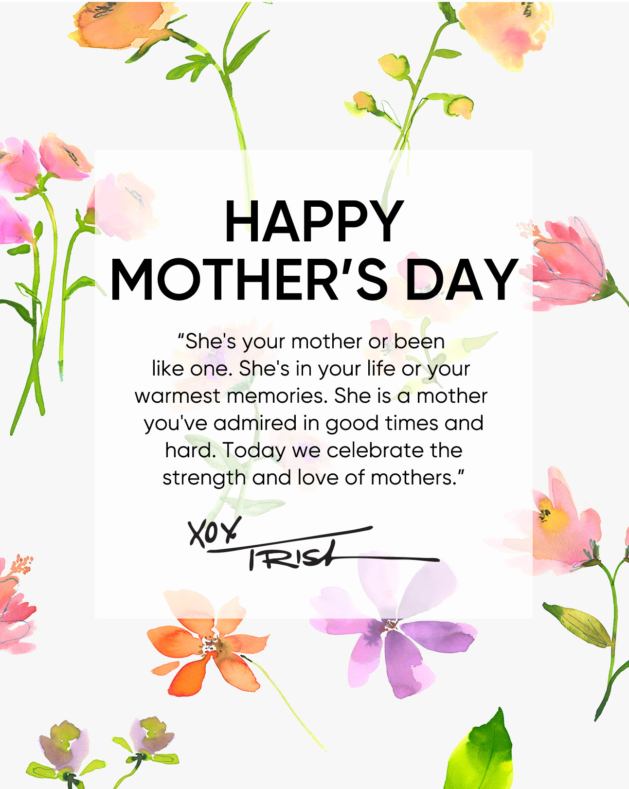 trish envoy - Happy Mothers Day