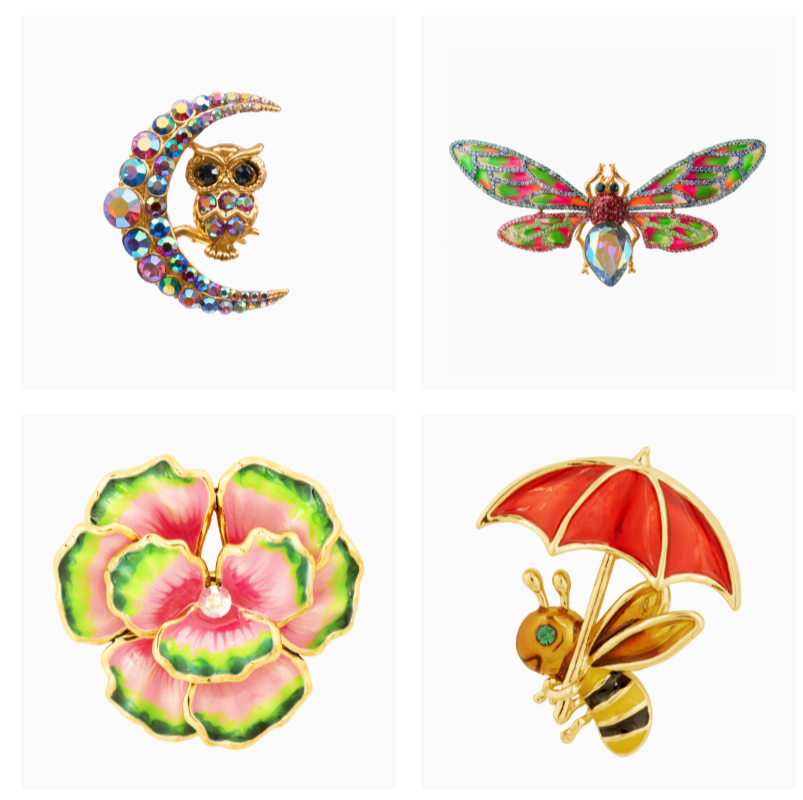 summer brooches