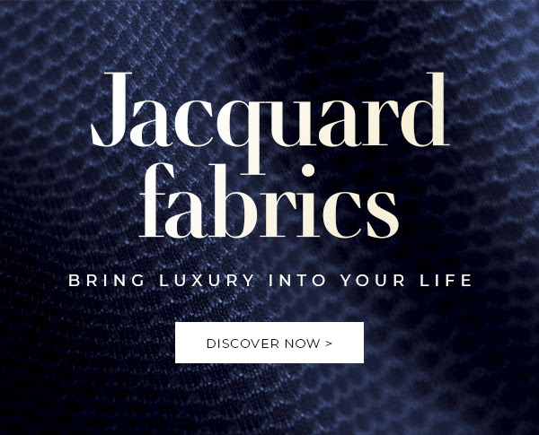 GOLFINO News - Jacquard fabrics bring luxury into your life!